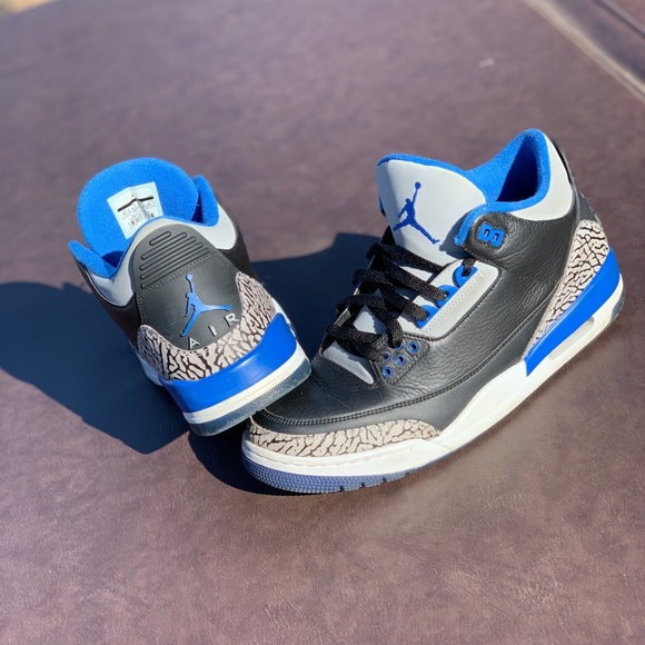 Jordan sportblue 3s - Picture 3 of 3